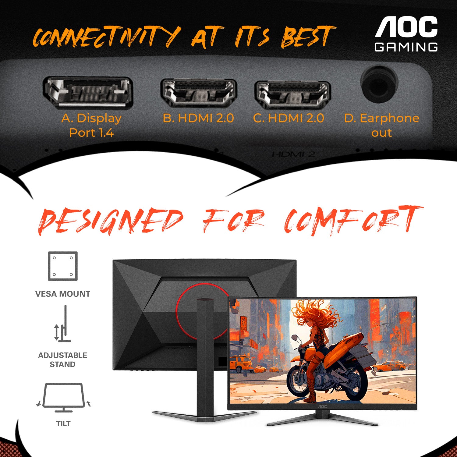 AOC GAMING C27G4ZH