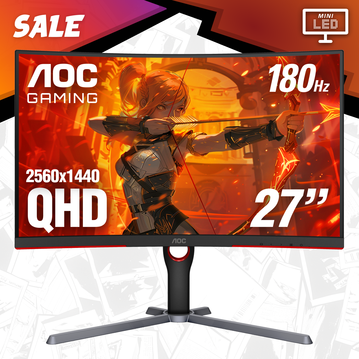 AOC GAMING Q27G3XMN